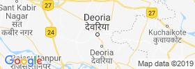 Deoria map